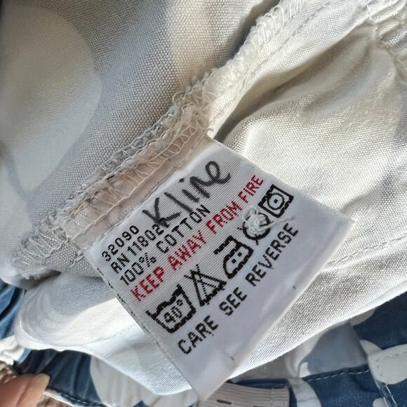 Mini Boden Orange and Blue Tropical Print Casual Skirts Set of 2 Size 9/10Y - Picture 15 of 15